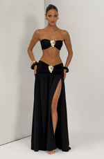 Top bandeau Nuala - negro