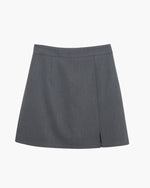 Mini Falda Recta Oxford