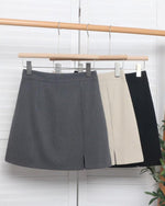 Mini Falda Recta Oxford