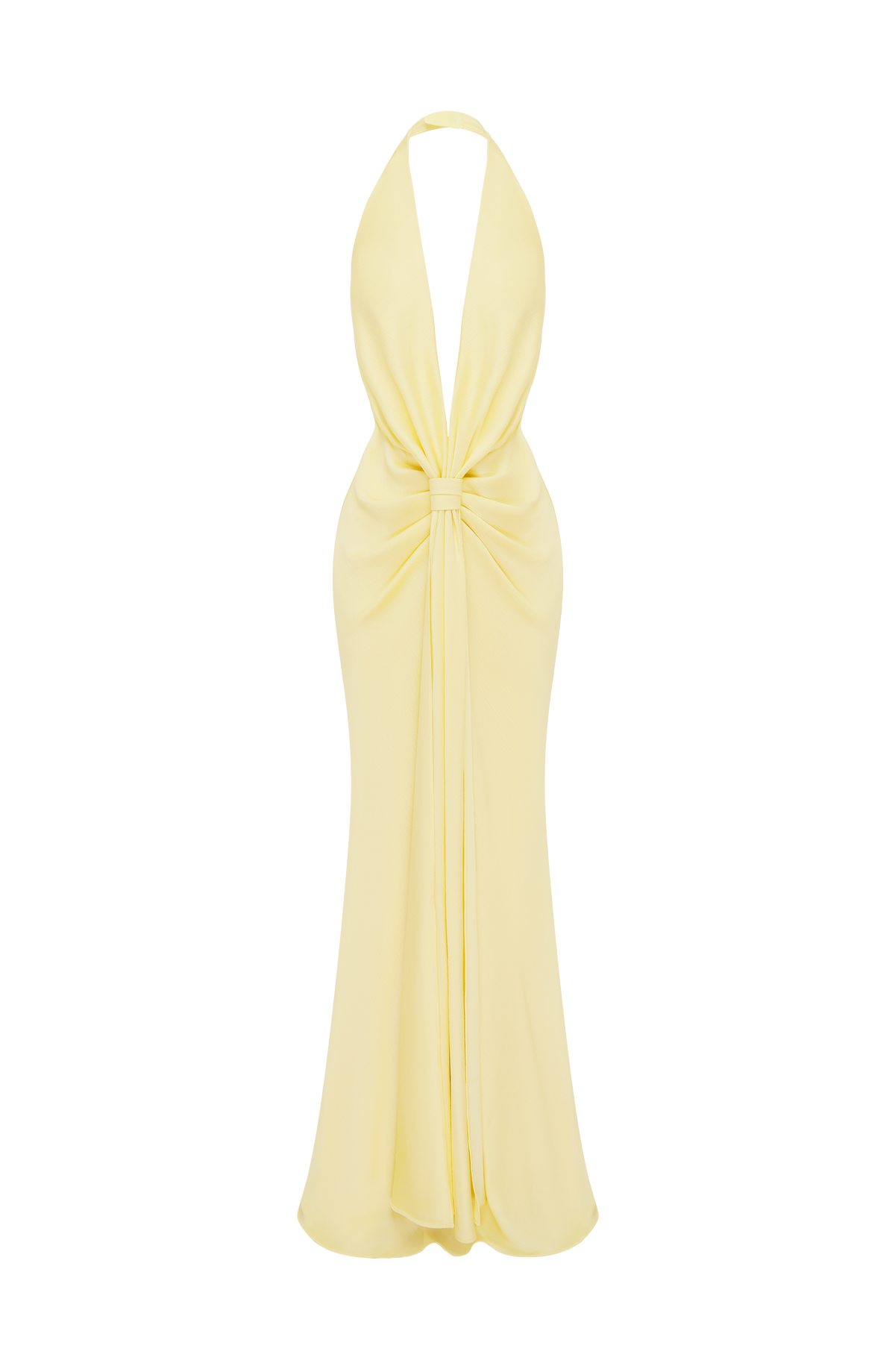 Vestido de gala Linette - amarillo limón