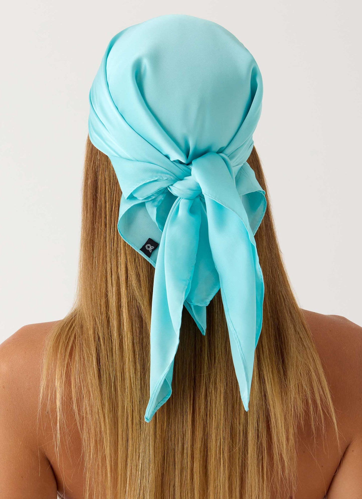 Lover Vibes Head Scarf - Aqua