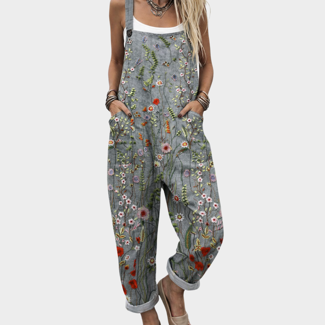 Peto Vestido Estampado Cómodo