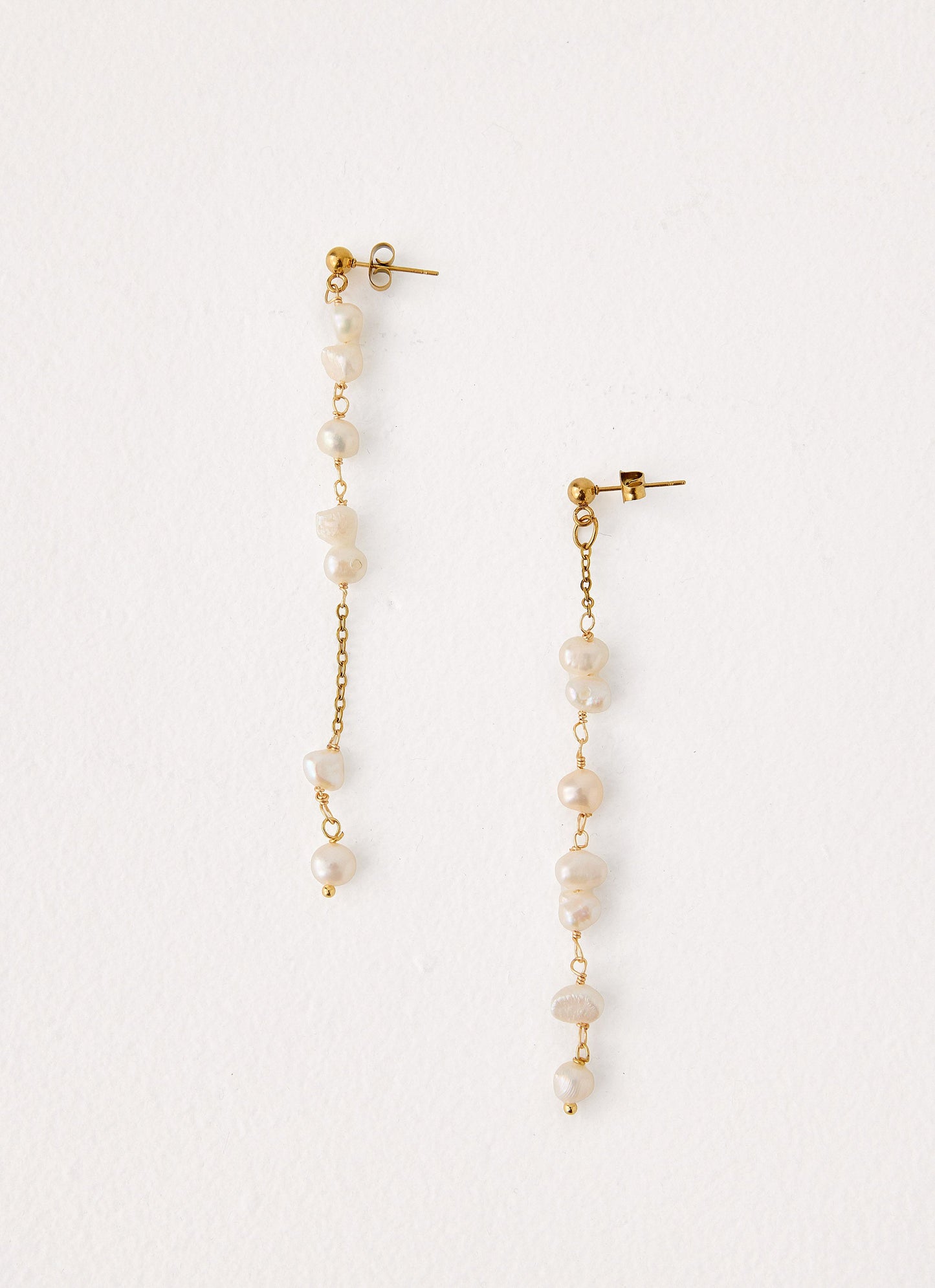 Pearla Earrings - Gold/Pearl
