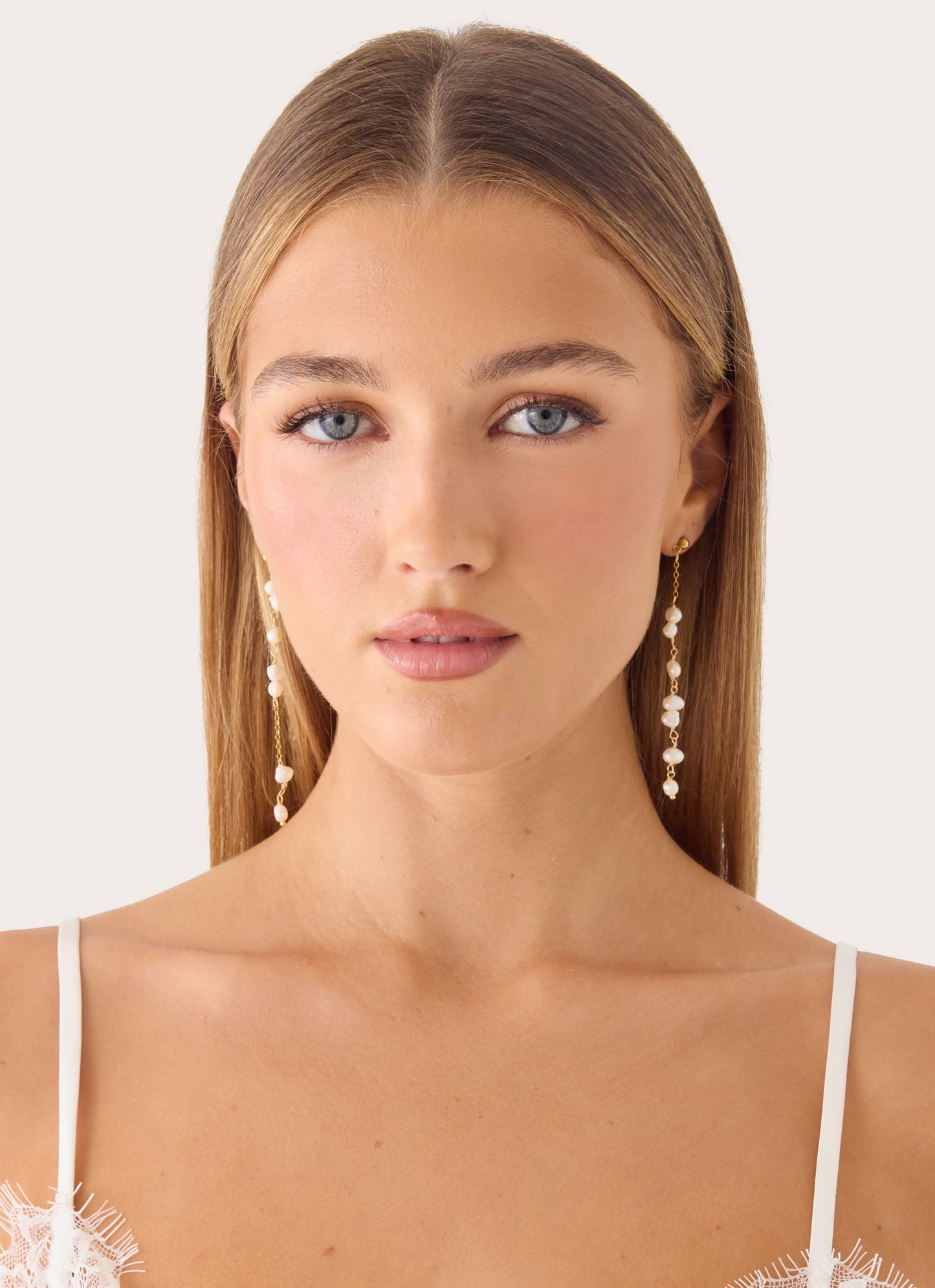 Pearla Earrings - Gold/Pearl