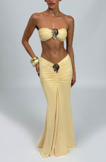 Top bandeau Nuala - amarillo limón