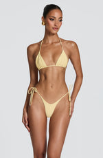 Braguita de bikini Kiki - amarillo limón