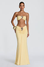 Top bandeau Nuala - amarillo limón