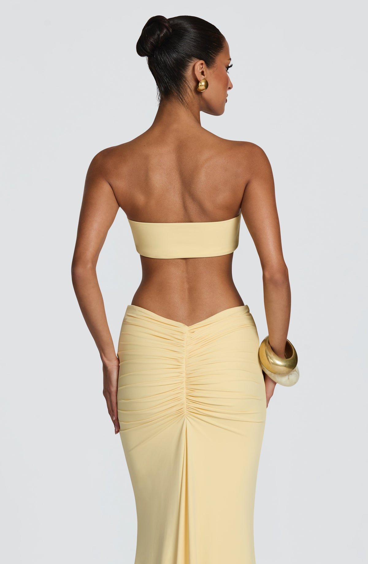 Top bandeau Nuala - amarillo limón