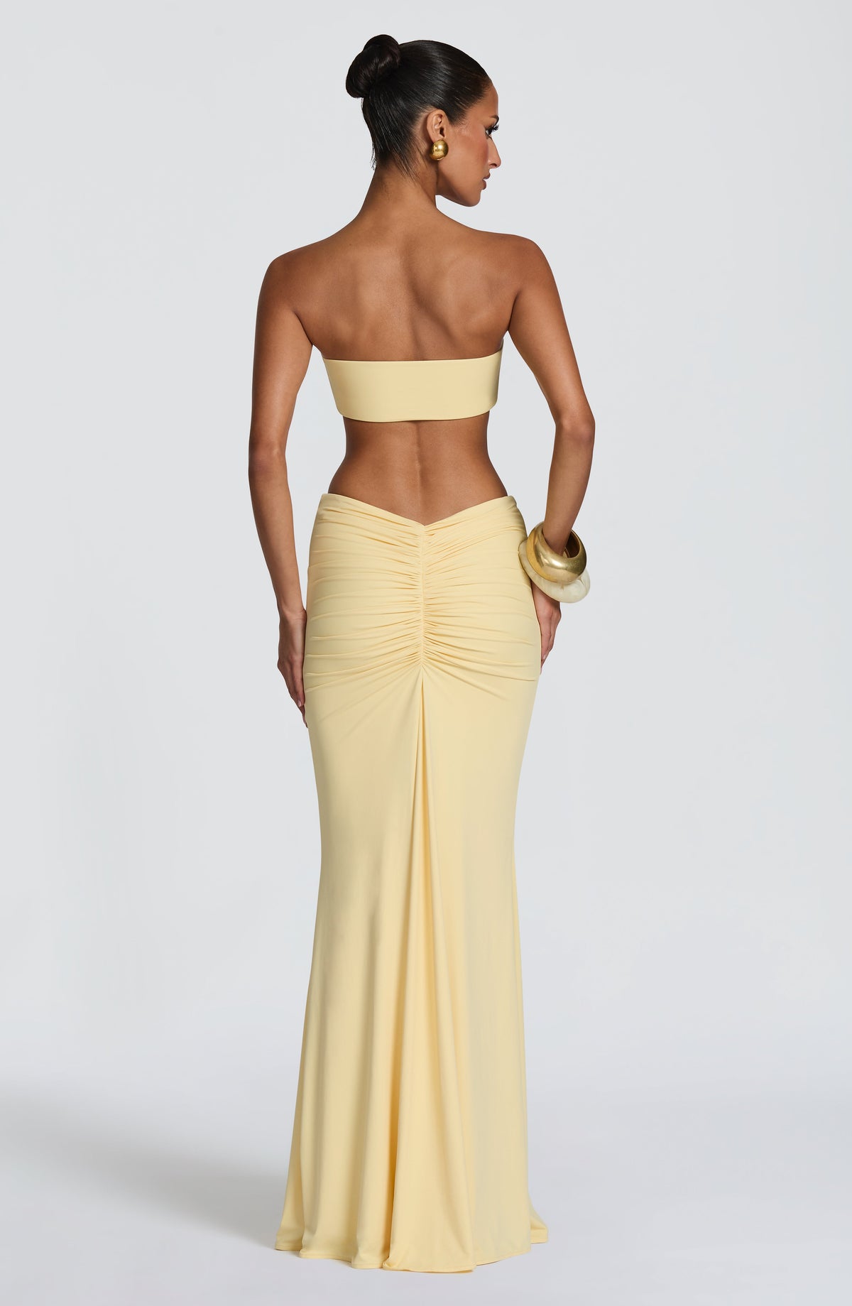 Top bandeau Nuala - amarillo limón