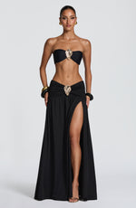 Top bandeau Nuala - negro