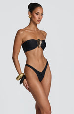 Top bandeau Nuala - negro
