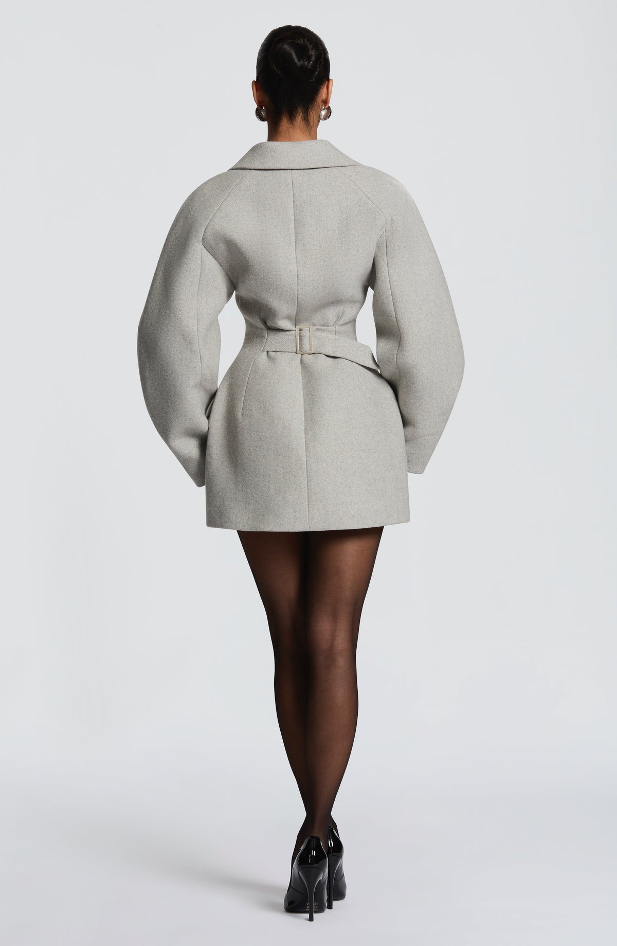 Vestido blazer Dylan - gris claro