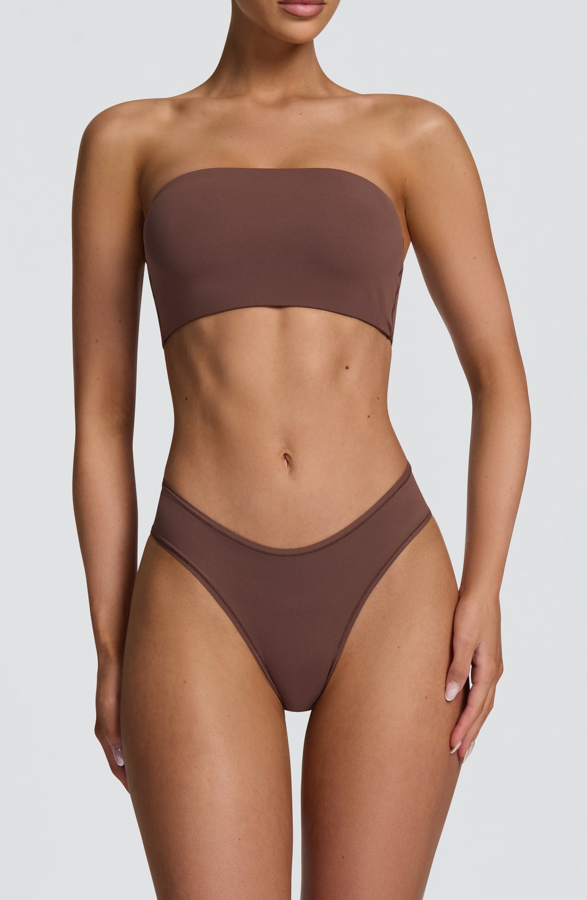 Top bandeau SoftForm - chocolate