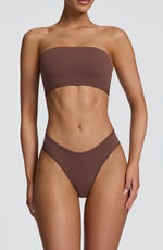 Top bandeau SoftForm - chocolate