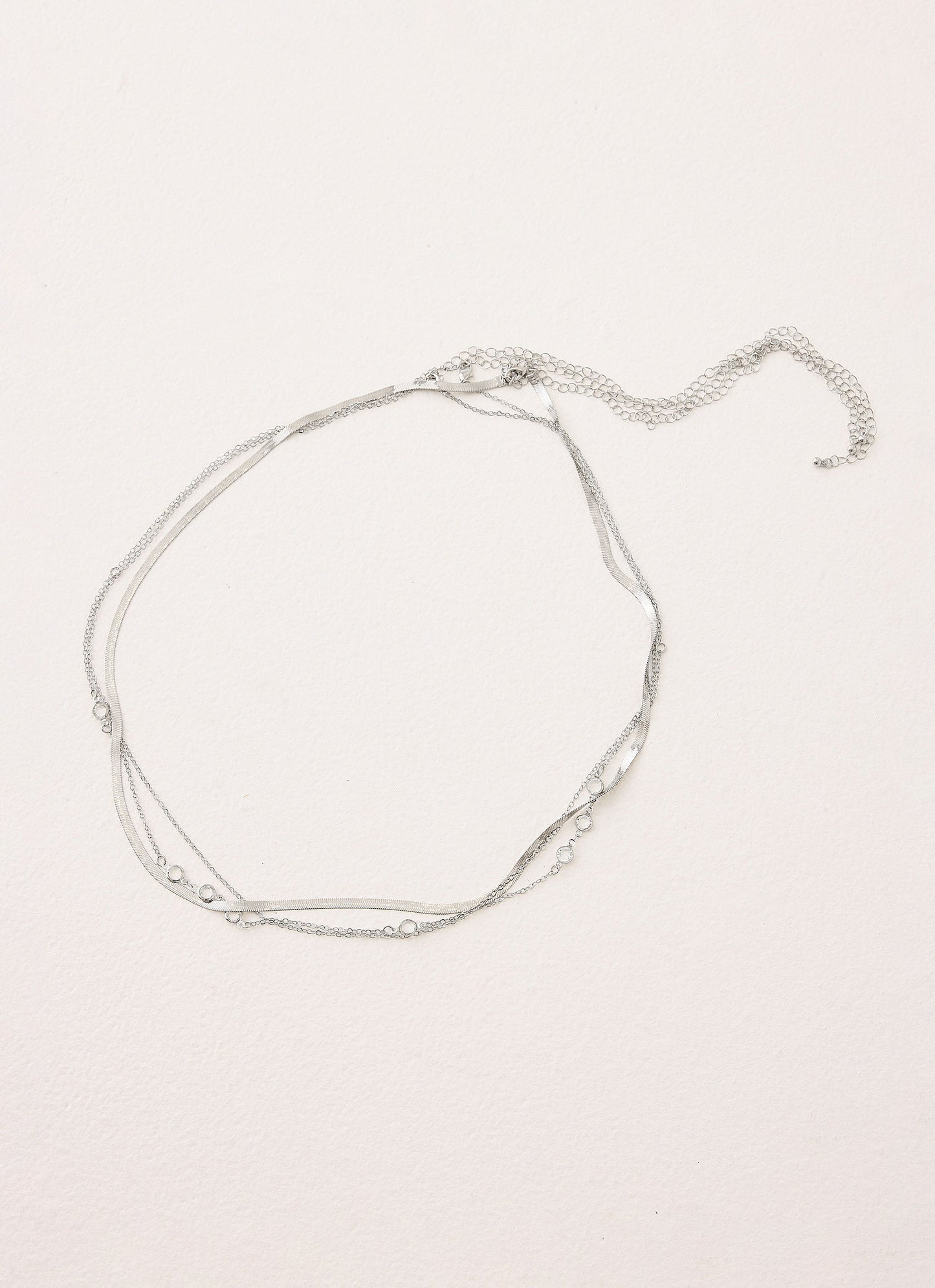 Scene Stealer Belly Chain - Silver