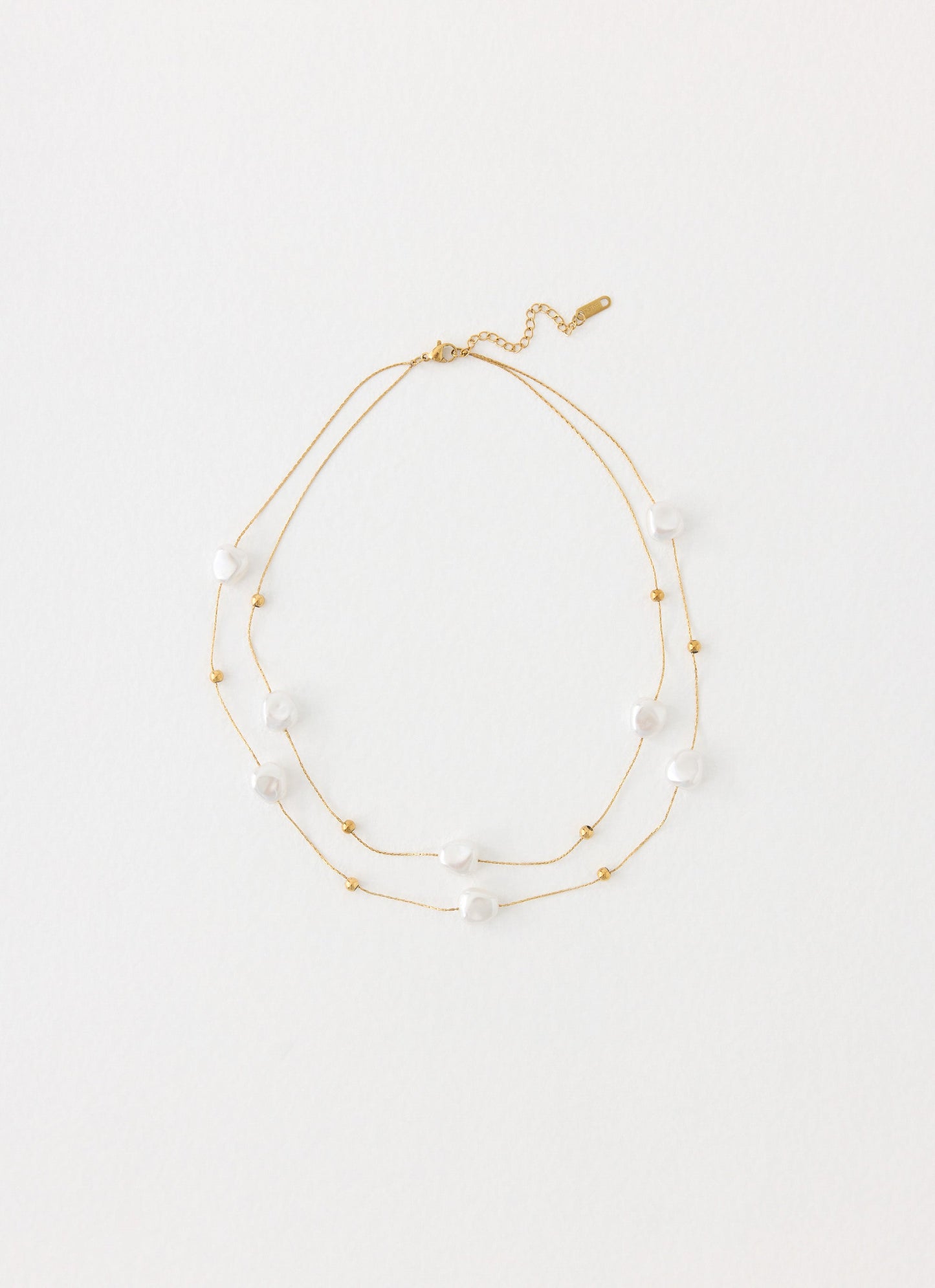Serena Pearl Necklace - Pearl/Gold