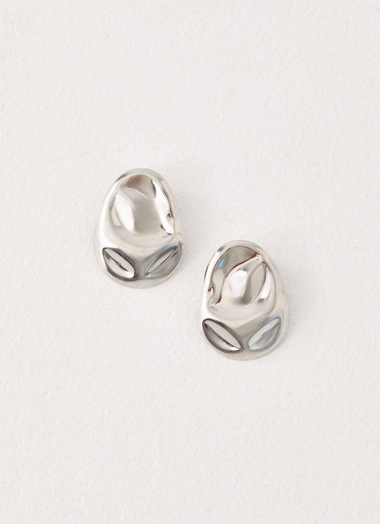 Silver Siren Earrings - Silver
