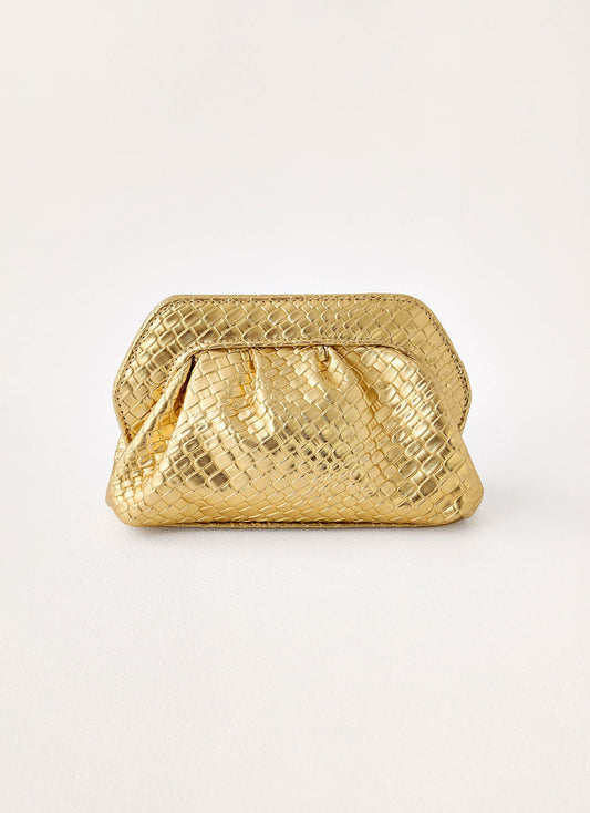 Solstice Clutch Bag - Gold