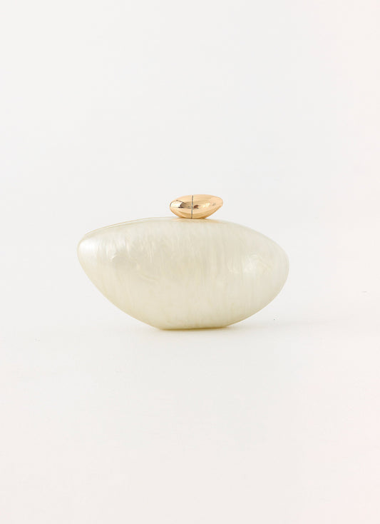 Sweet Escape Clutch Bag - Pearl