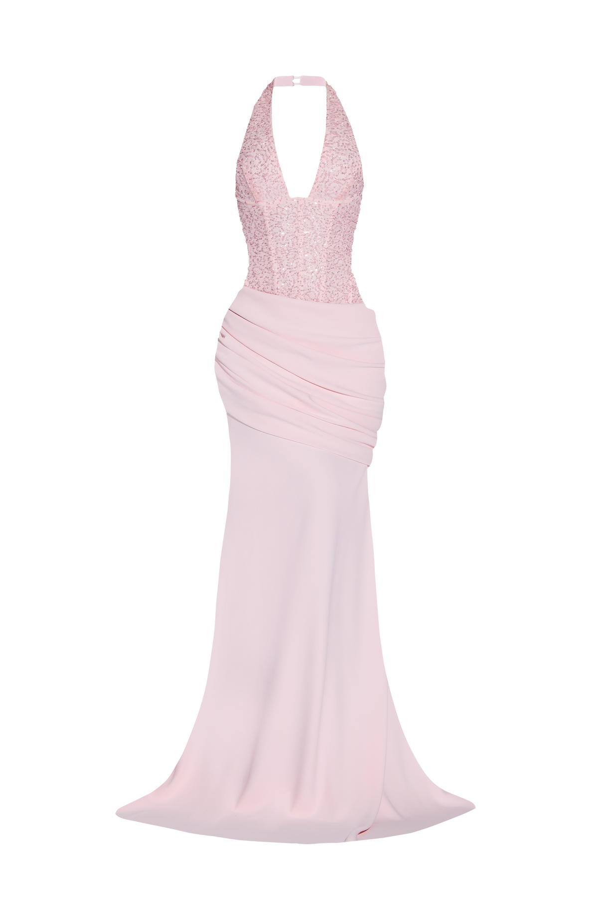 Vestido de gala Taylor - rosa empolvado