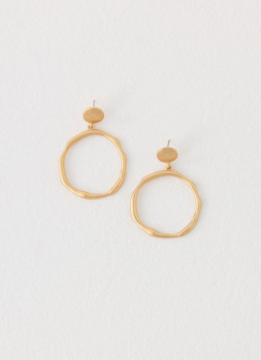 Tropicana Spritz Earings - Gold