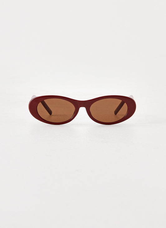 Trouble Maker Sunglasses - Red