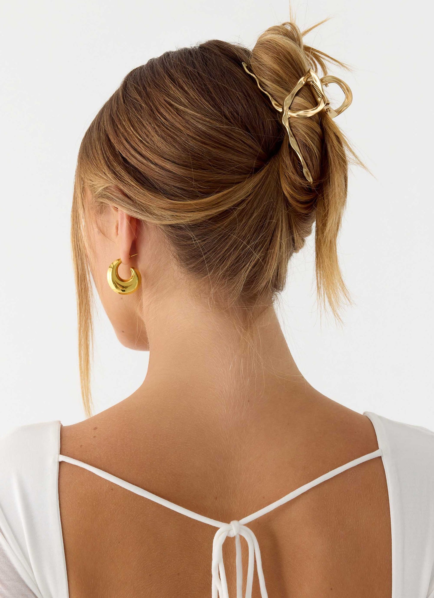 Tutti Twist Hair Clip - Gold