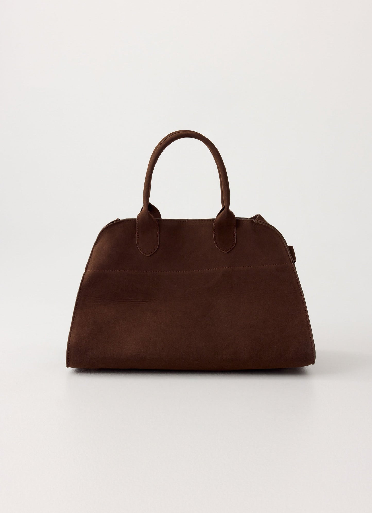 Twilight Drift Faux Suede Bag - Espresso