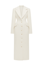 Abrigo Ursula - marfil