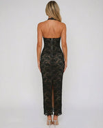 NOVELYA | Vestido Largo Lace Me