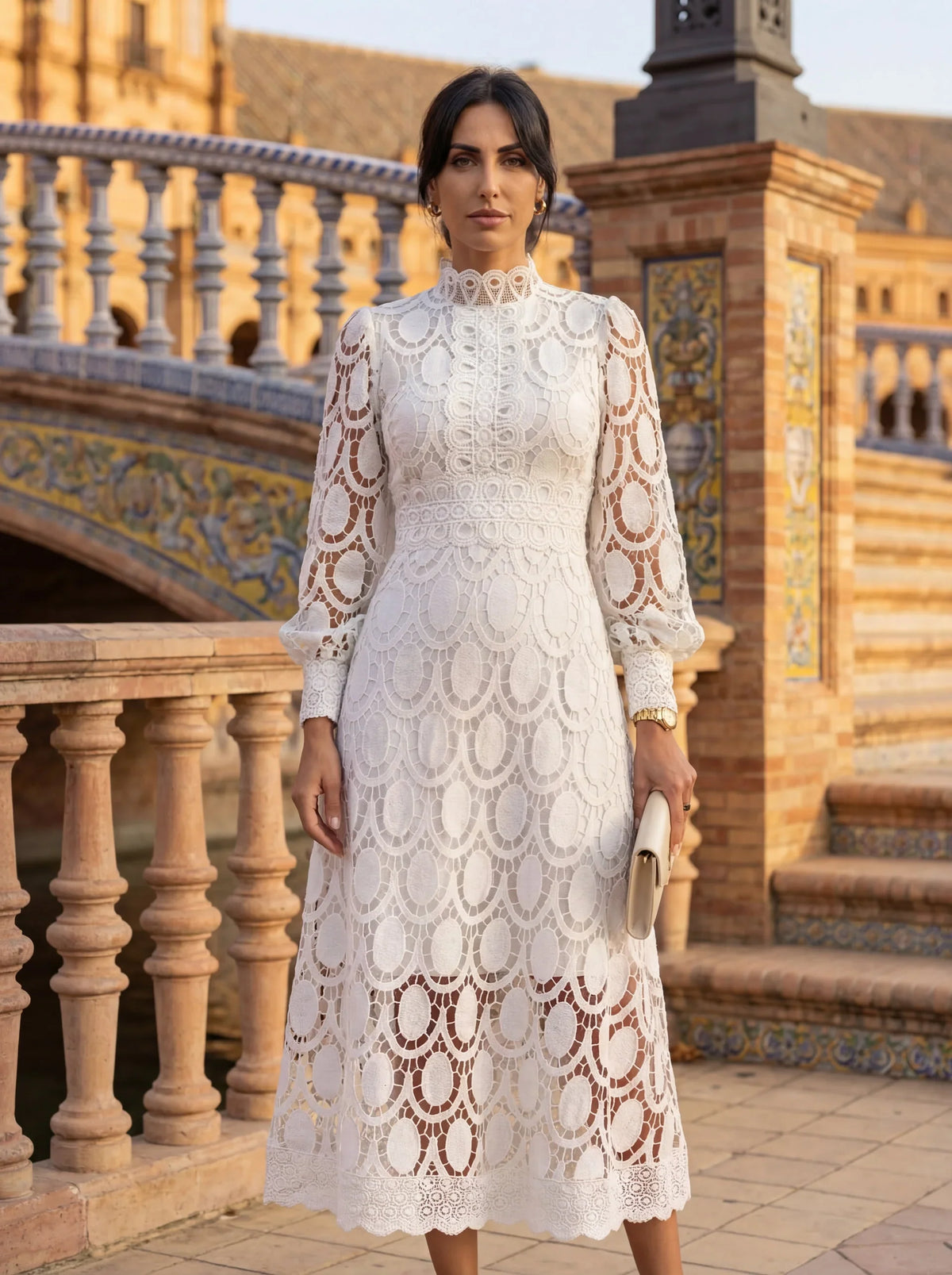 Chiara | Vestido de Encaje Elegante