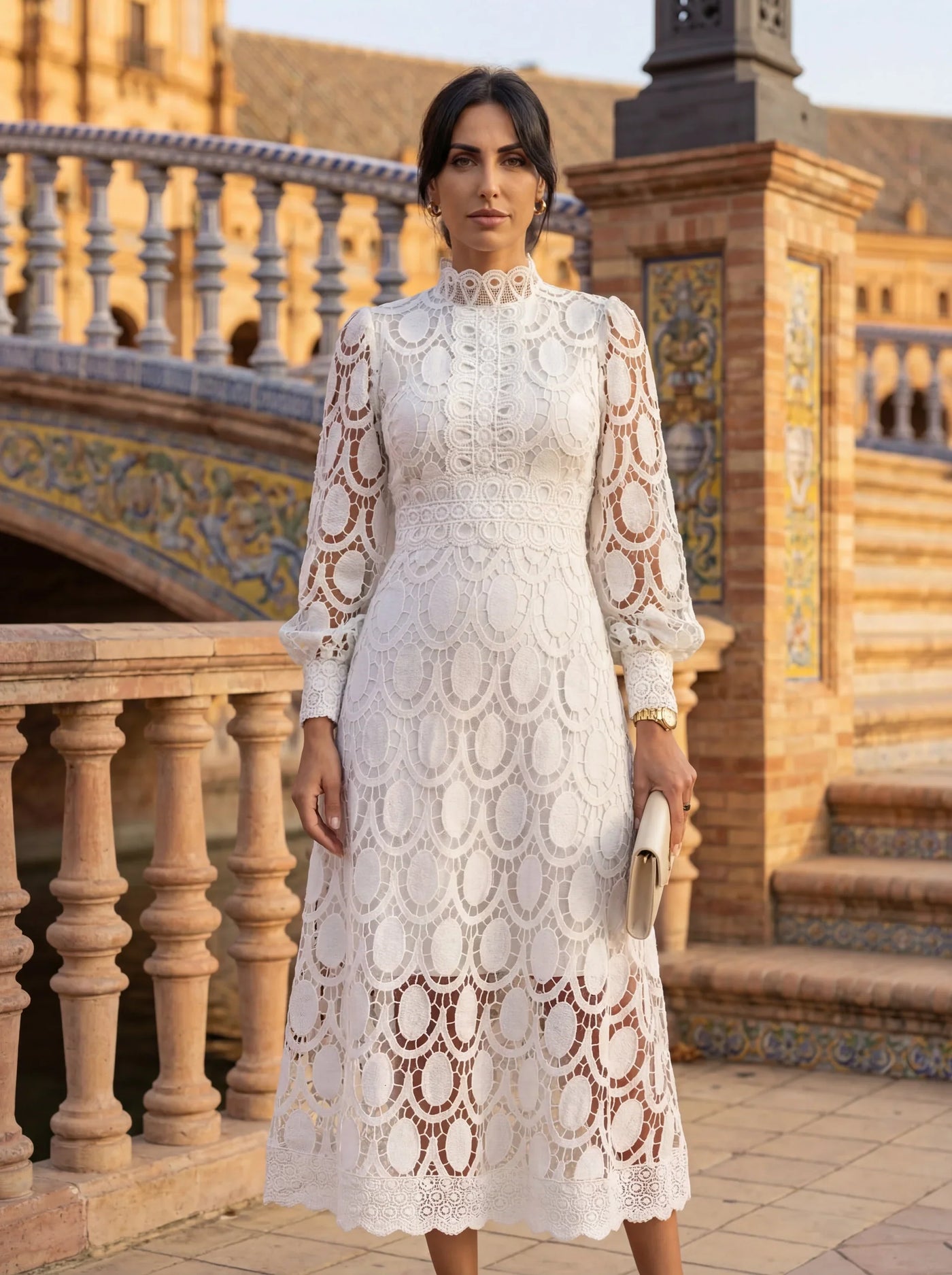 Chiara | Vestido de Encaje Elegante
