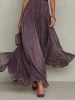 Andrea | Vestido Maxi Vintage de Gasa