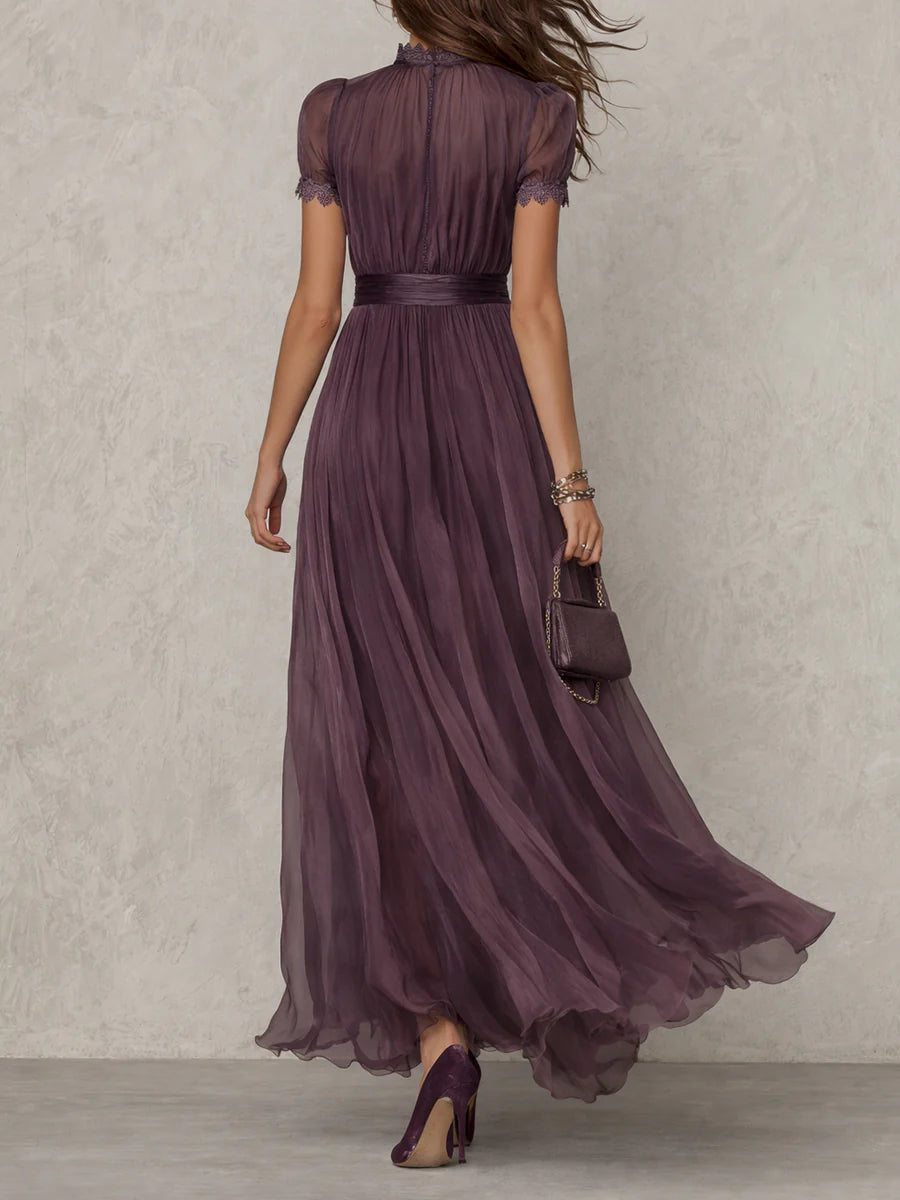 Andrea | Vestido Maxi Vintage de Gasa