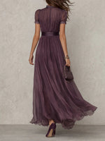 Andrea | Vestido Maxi Vintage de Gasa