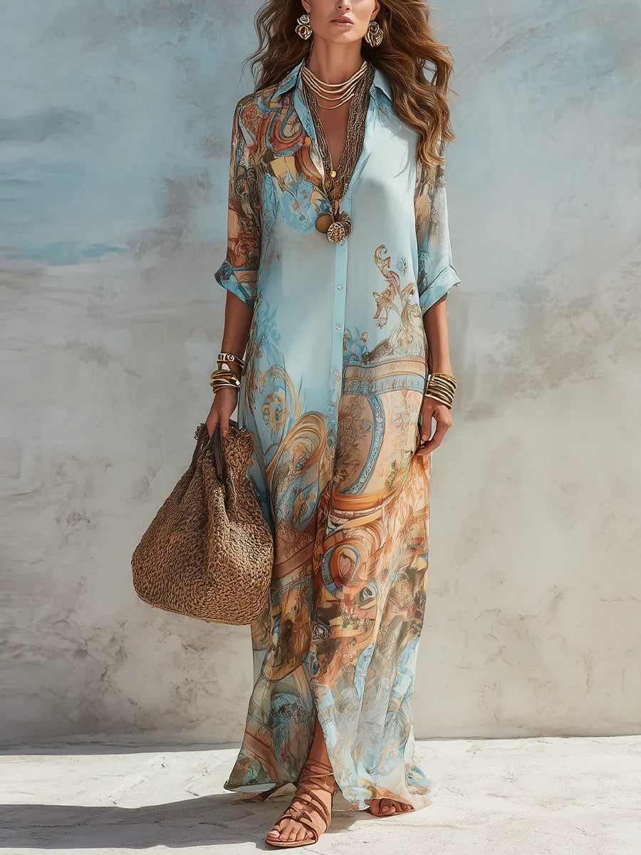 Mara | Elegante Vestido de Verano Fluido