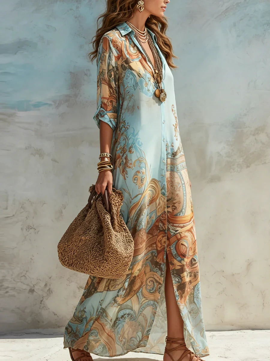 Mara | Elegante Vestido de Verano Fluido
