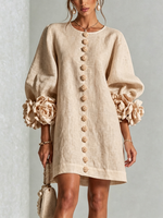 Rosalie | Vestido Mini con Botones