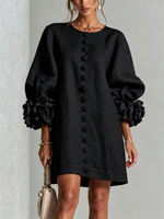 Rosalie | Vestido Mini con Botones