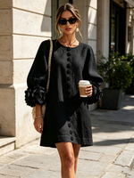 Rosalie | Vestido Mini con Botones
