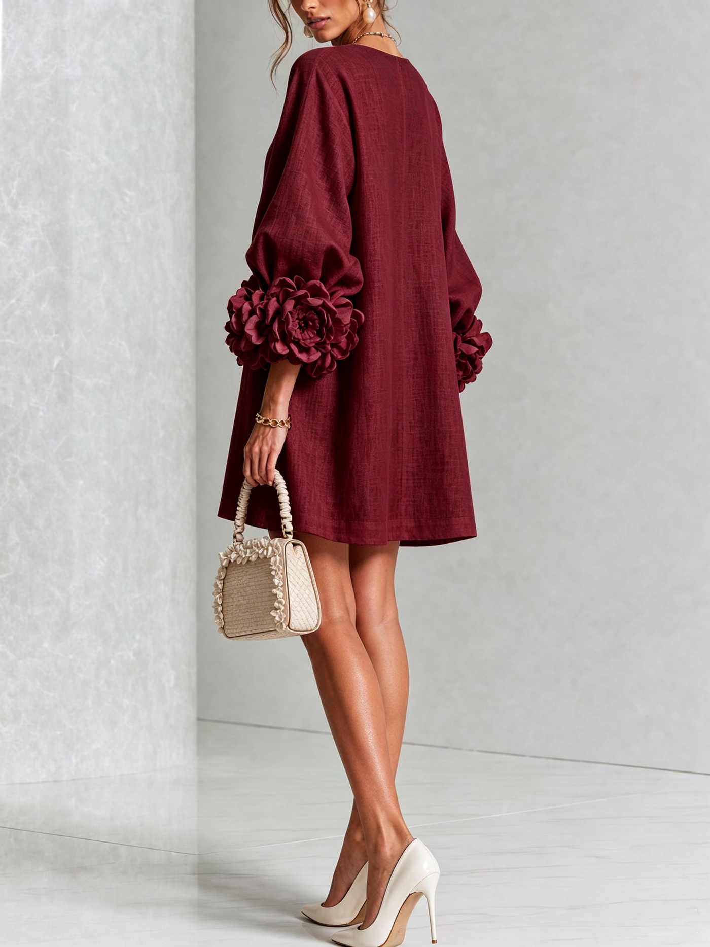 Rosalie | Vestido Mini con Botones