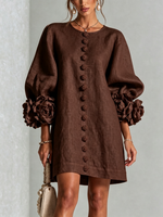 Rosalie | Vestido Mini con Botones