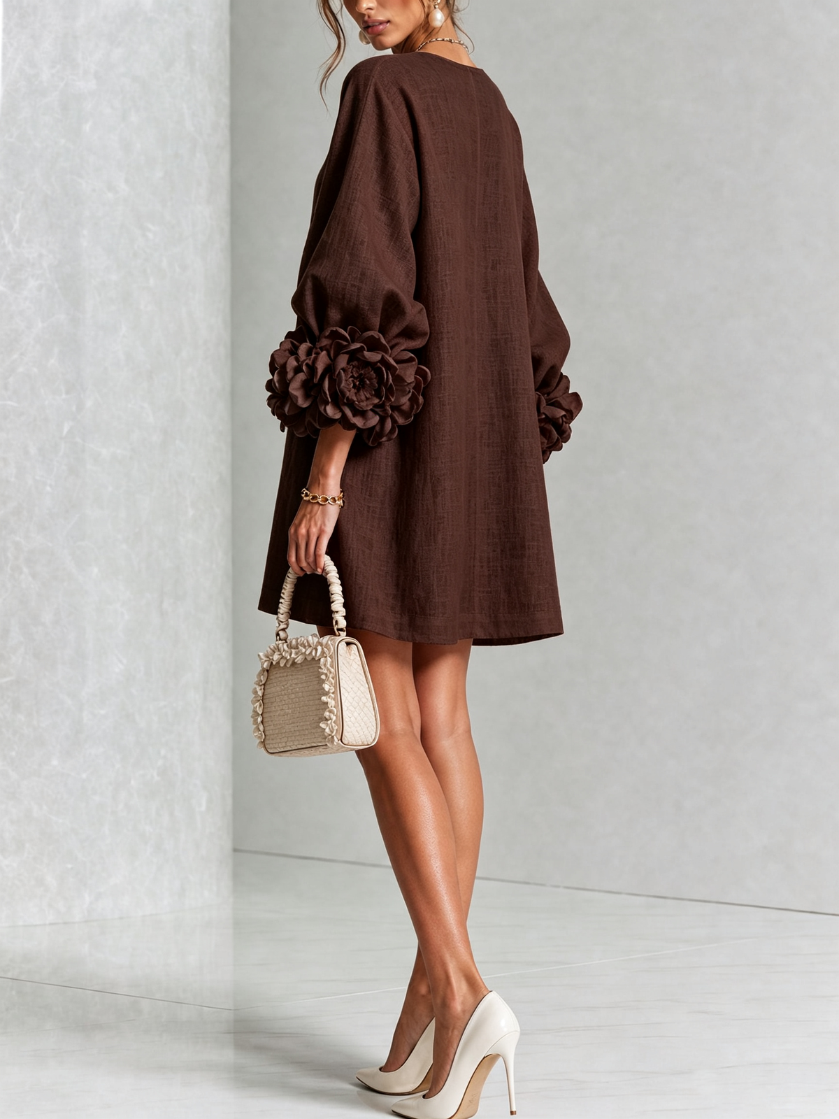 Rosalie | Vestido Mini con Botones
