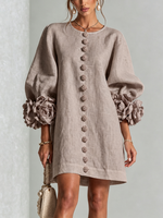 Rosalie | Vestido Mini con Botones