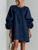 Rosalie | Vestido Mini con Botones