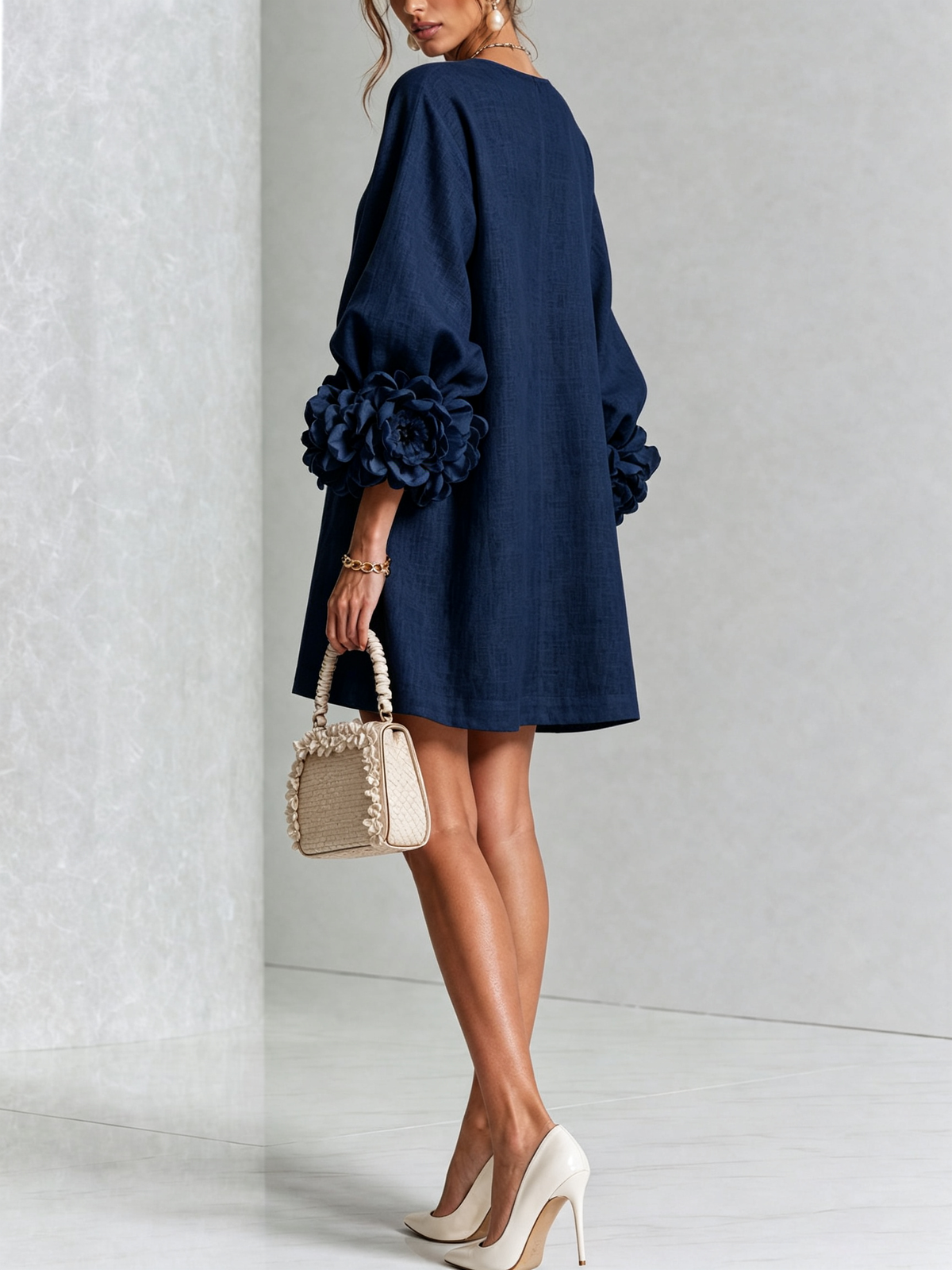 Rosalie | Vestido Mini con Botones