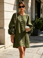 Rosalie | Vestido Mini con Botones