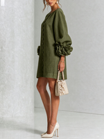 Rosalie | Vestido Mini con Botones