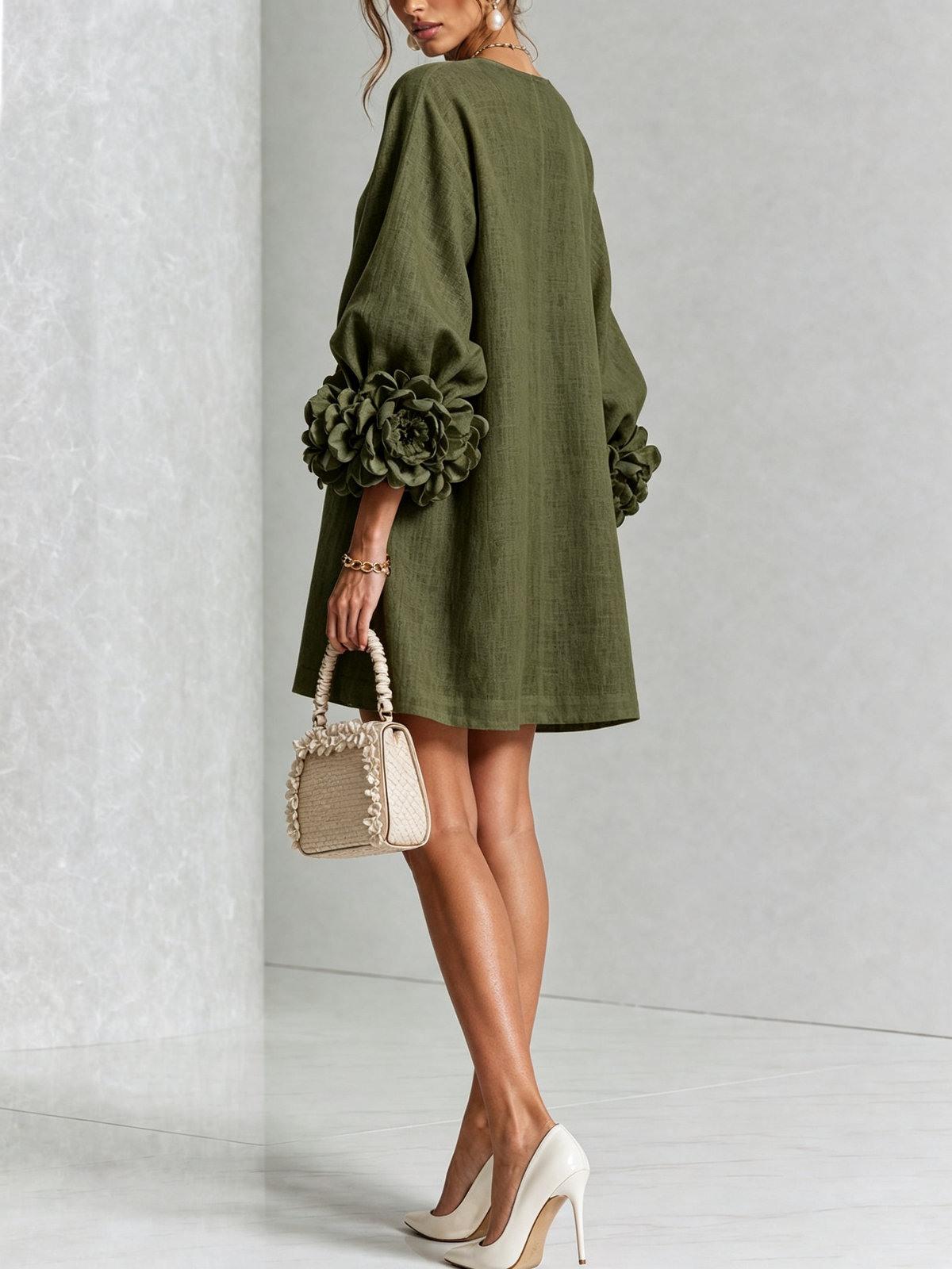 Rosalie | Vestido Mini con Botones