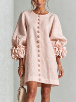 Rosalie | Vestido Mini con Botones